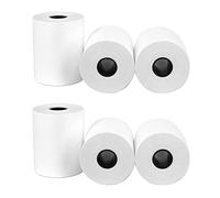 Speesy Rollo de Papel Adhesivo Térmico de 6 Piezas de 80 mm con Autoadhesivo para A3 Mini Pocket Photo Notes Papel de Impresora
