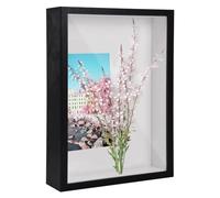 Speesy Shadow Box - de fotos de 5 cm de profundidad, tamaño A4, para mesa y pared, de fotos 3D para manualidades, color negro