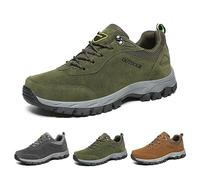 sPeesy Zapatos de trekking para hombre, exteriores, verano, pies anchos, botas de senderismo, botas de trekking, impermeables, transpirables, zapatos de senderismo, zapatos ligeros, antideslizantes,