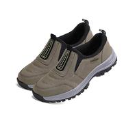 sPeesy Zapatos ortopédicos para hombre, zapatos ligeros para hombre, zapatillas de senderismo al aire libre, zapatos de senderismo para hombre, impermeables, zapatos de lona extra anchos, zapatos para