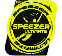 SPEEZER® Ultimate Frisbee Ring - el anillo lanzador amarillo neón con un diámetro de 33 cm es el juego divertido para deportes al aire libre para niños y adultos - el disco de frisbee