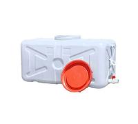 SPEGZ Bidón para Agua BidóN PláStico con Grifo Gran Capacidad Tanque De Almacenamiento Agua Hogar De Calidad Alimentaria Tanque Grande De PláStico ExcursióN/Auto-ConduccióN/Camping/Pesca(Size:25L)