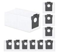 SpeHiate 10 Bolsas de Polvo de Repuesto para Dreame L10s Pro Ultra Heat, Accesorios de Bolsa para Aspiradora para Dreame X30/ X40 Ultra Complete
