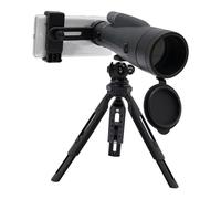 Spektiv, 12-36X Ampliación Spektiv, monocular monocular, 88-48m/1000m de campo de visión, monocular BAK4 Prisma System IP4 impermeable, completo con soportes (verde oscuro)