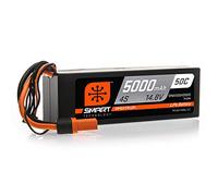 Spektrum 14,8 V 5000 mAh 4S 50 C Smart Hard Hard LiPo: IC5, SPMX50004S50H5