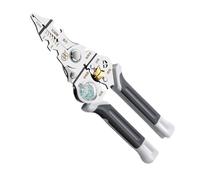 Spelafiles eléctricos multifunción | TagnFile Trrimparic | Instrumento manual de 20.5 cm en acero inoxidable | Ideal para electricistas y trabajos de cableado