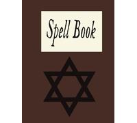 Spell Book: Earth Brown Edition: Vintage Style Grimoire for Spells