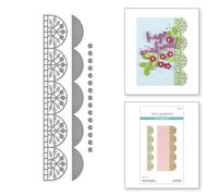 Spellbinders Berry Fields - Troqueles grabados con borde de The Vivid Expressions Collection