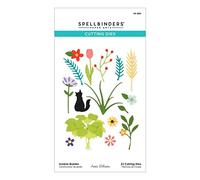 Spellbinders Builder - Troqueles grabados de la colección Country Garden de Annie Williams, metal, uno