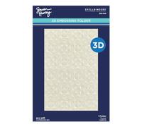 Spellbinders Carpeta de Grabado en Relieve 3D, tamaño único