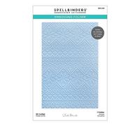 Spellbinders Embossing Folder By Zsoka Marko-Ski Lodge -Winter Tales
