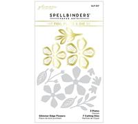 Spellbinders Flores de borde brillante