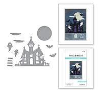 Spellbinders Haunted House - Troqueles grabados, metal
