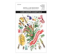 Spellbinders Holidays-Troqueles Impresos de la colección Dancin' Watercolor, Multicolor, tamaño único