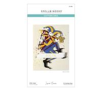 Spellbinders Jaycee Gaspar - Troqueles grabados de Wild Joker