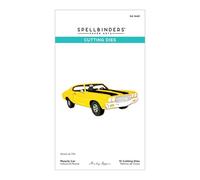 Spellbinders Mindy Eggen - Troqueles grabados de Muscle Car de la colección Classic Road Legends
