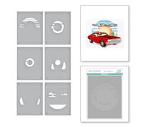 Spellbinders Plantilla Scenic Drive de la colección Classic Road Legends de Mindy Eggen