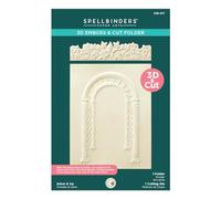 Spellbinders Recorte y Relieve 3D, tamaño único
