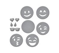 Spellbinders S1-007 Die D-Lites Emoji's Etched/Wafer Thin Dies