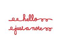 Spellbinders S2-141 Die D-Lites Sentiments 5 Troqueles Grabados/Finos