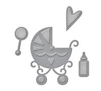 Spellbinders S2-228 Die D-Lites Sweet Baby Etched/Wafer Thin Dies