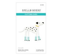 Spellbinders S2-405 Roller Disco Dottie - Troqueles grabados de The Out and about Collection