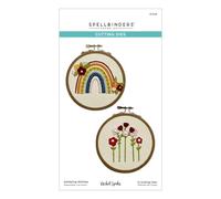 Spellbinders S5-629 - Troqueles grabados con puntadas de Nichol Spohr, de la colección Nichol's Needlework