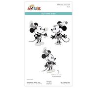 Spellbinders Steamboat Willie Duo - Troqueles grabados de The Say Cheese Classic Mouse Collection