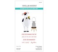 Spellbinders Troqueles grabados con bordes de paisaje de la colección On The Farm