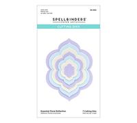 Spellbinders Troqueles grabados, reflejo floral esencial