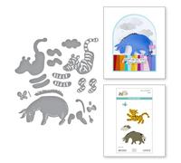 Spellbinders Troqueles grabados Tigger & Eeyore de la colección Say Cheese Classic Pooh en colaboración con Simple Stories