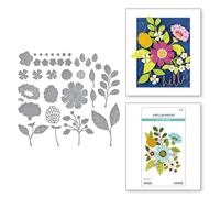 Spellbinders Vivid Blooms Troqueles grabados Metal
