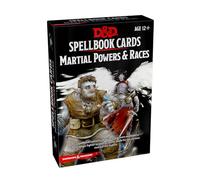 Spellbook cards: martial powers & races
