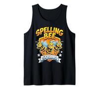 Spelling Bee Squad Cute Bees School Competition Team Camiseta sin Mangas