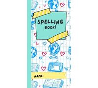 Spelling Book: Lined With Centred Margin| Learning Resources| 32 page| School and home learning