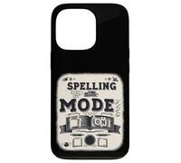 Spelling Mode On Competitive Tournament School Fun |---- Carcasa para iPhone 13 Pro