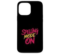 Spelling Mode On Competitive Tournament School Fun |- Carcasa para iPhone 13 Pro Max