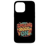 Spelling Mode On Competitive Tournament School Fun ----- Carcasa para iPhone 13 Pro Max