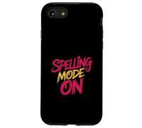 Spelling Mode On Competitive Tournament School Fun |- Carcasa para iPhone SE (2020) / 7 / 8
