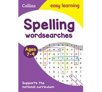 Spelling Word Searches Ages 7-9: Ideal for home learning (Collins Easy Learning KS2)