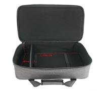 Spelonify Bolsa de procesador de múltiples efectos, funda para pedalera y mochila para controlador de DJ, almacenamiento de música impermeable con acolchado a prueba de golpes, funda de transporte