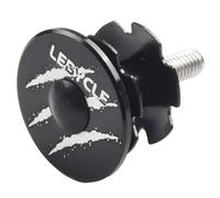 Spelonify CNC, auriculares de aleación, 44 mm a horquilla cónica, dirección de rodamientos, bicicleta componente, actualización de tubo de cabeza, negro ligero, kit de conversión de 28,6 mm (C)