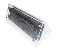 Spelonify Dispositivo analizador de espectro de audio con pantalla de espectro musical VFD con procesador de señal STM32F103, entrada de micrófono MEMS y entrada de audio de modo dual, aspiradora