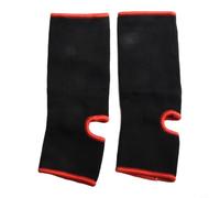 Spelonify Muay Thai - Tobilleras de boxeo para artes marciales mixtas, kickboxing, taekwondo y karate, tobilleras deportivas de poliéster y elastano para artes marciales (negro M)