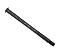 Spelonify Reemplazo del eje pasante de la bicicleta delantero trasero, 12mm 15mm aleación bicicleta pincho negro, eje de carretera ciclismo piezas