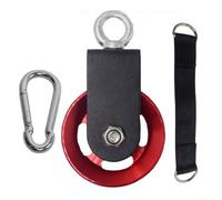 Spelonify Sistema de polea de cable de nailon silencioso con giro resistente, accesorio de extracción lateral para equipo de gimnasio en casa, equipo de fitness DIY y entrenador funcional (nailon 90)