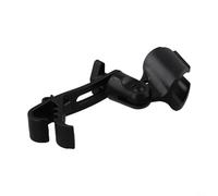 Spelonify Tambor ajustable, a prueba de golpes, micrófono de borde, clip, antivibración, micrófono de tambor, ahorro de espacio, soporte portátil, grabación (B)