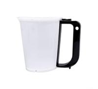 Spelonify Vasos de plástico reutilizables con mango extraíble diseñados para múltiples propósitos, incluyendo jardinería, mantenimiento del coche, mezcla de pintura con posición de mango ajustable (A)