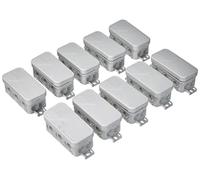 Spelsberg 206770 - Caja de derivación IP55 Mini 25, color gris (10 unidades)