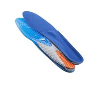 Spenco Gel Comfort Insoles - Diseño Triple Densidad con Soporte Arco & Almohadilla Talón - Gel TPR para Absorción Impactos, Control Olor & Confort Diario | Hombre & Mujer - Talla UK 7-8